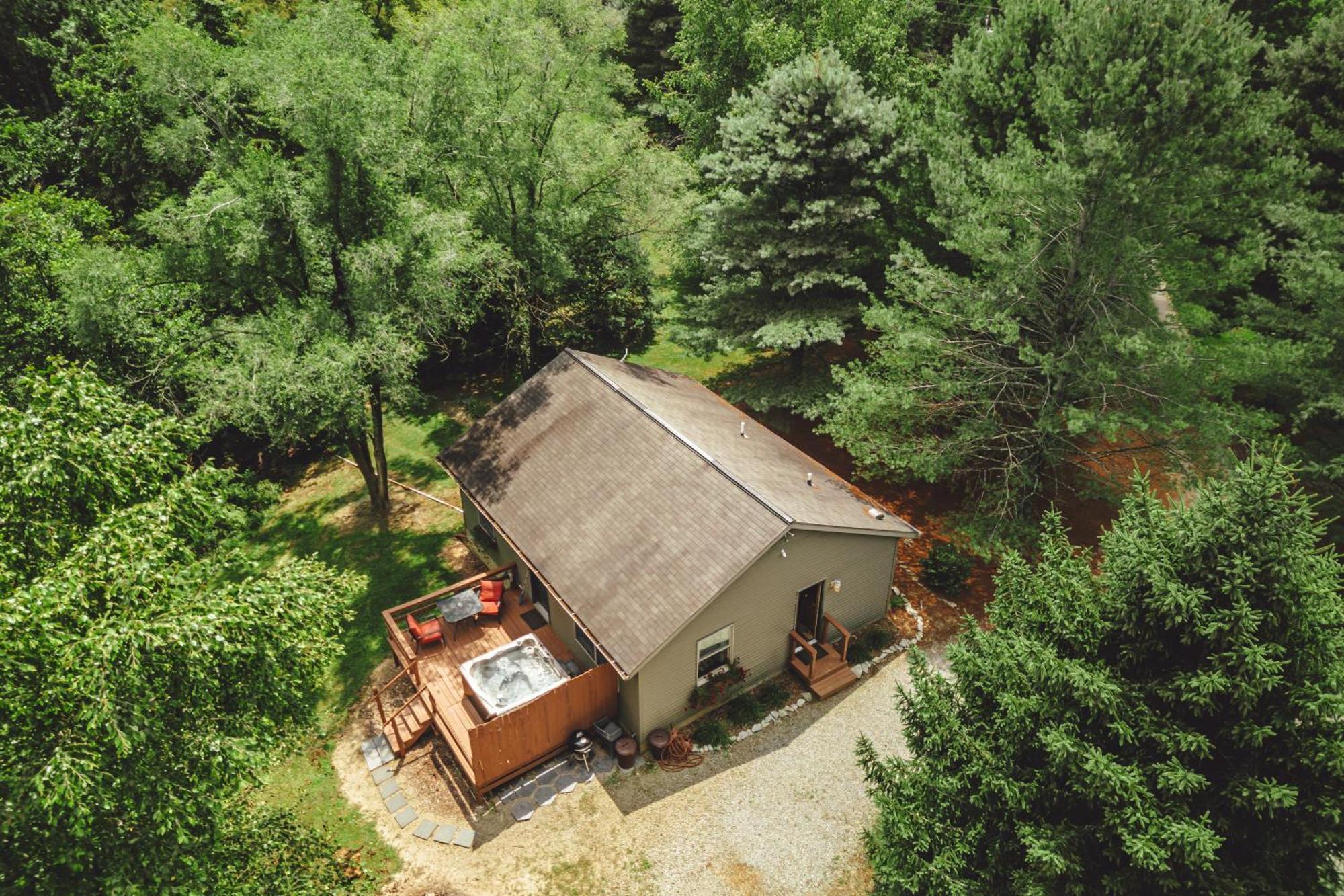 Patriot Cottage At American Heartland Cabins Rockbridge Bagian luar foto